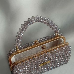 حقيبة كريستال فاخرة